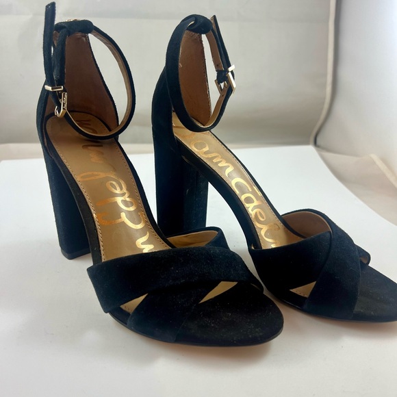 Sam Edelman Yancy Ankle Strap Sandal Heel - Picture 3 of 7